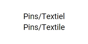 Pins/Textile