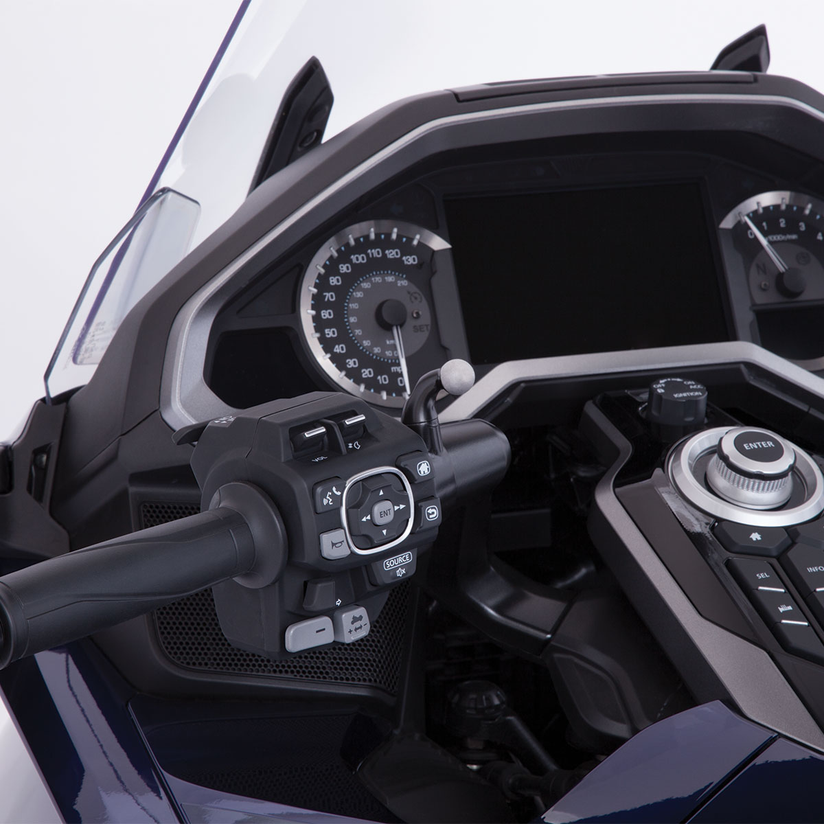 Accessories mounting left